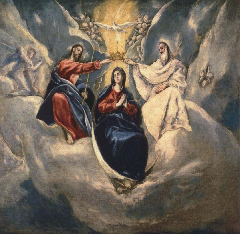 El Greco The Coronation ofthe Virgin Germany oil painting art